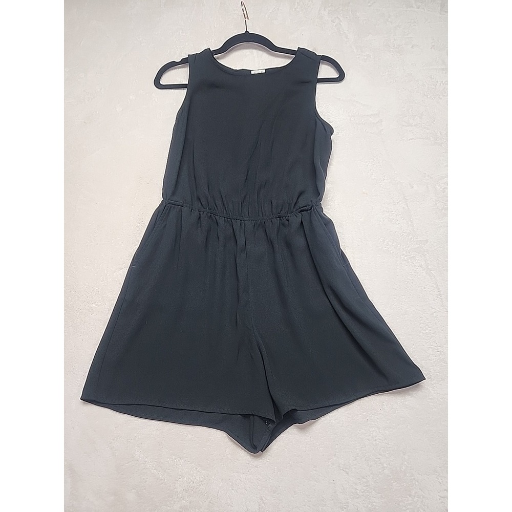 A New Day Roomper‎ Black Sleeveless Short Size Small